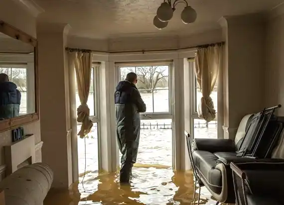 water damage restoration service La Harpe